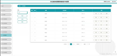 ssm vue辦公自動化管理系統(tǒng) 計算機畢業(yè)設計